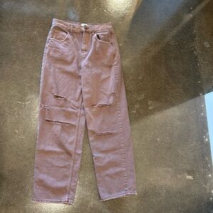 Boyfriend jeans from urban in brown in size W27 L32